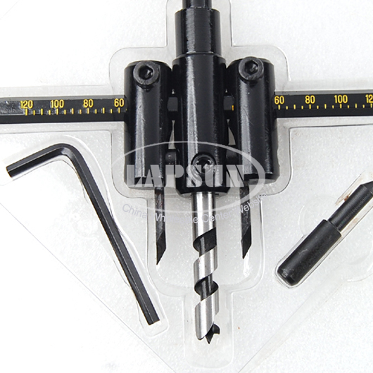 Adjustable Wood Circle Hole Cutter Saw Kit Bit Set Corded Cordless Drill 120mm